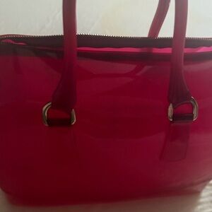 Furla Vibrant Pink Tote Bag